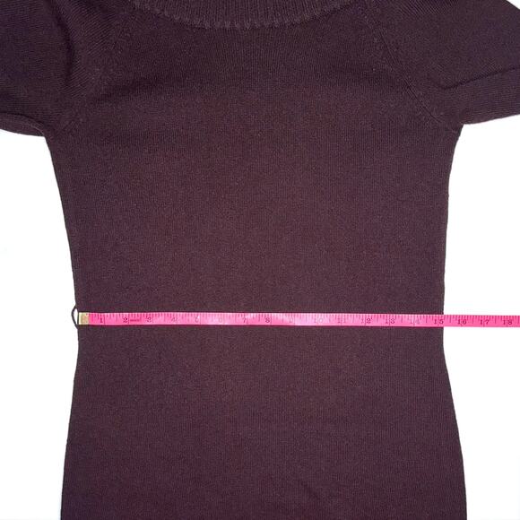 Robert Rodriguez 100% Cashmere Boat Neck Long Sleeve Purple Plum Sweater Size XS - Picture 9 of 13